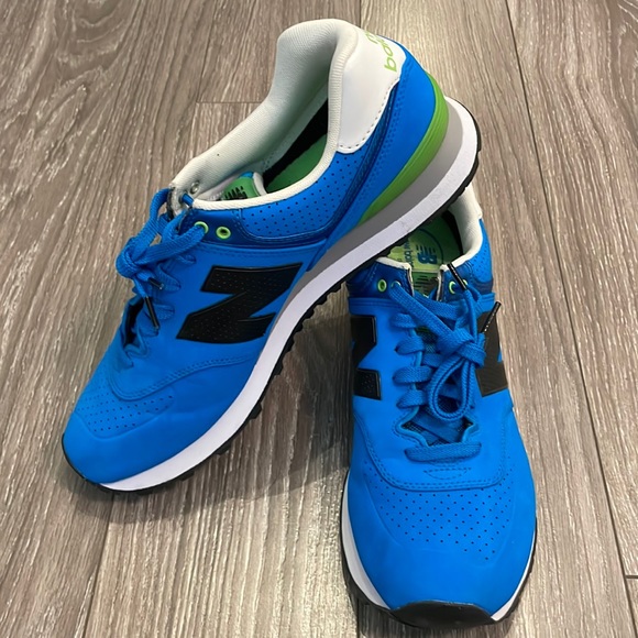 Shoes | New Balance 574 Paint Chip Blue 